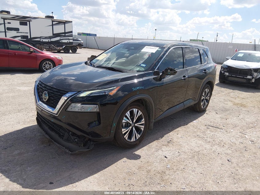 Vin: 5n1at3ba8mc831779, lot: 46605681, nissan rogue sv fwd 20212