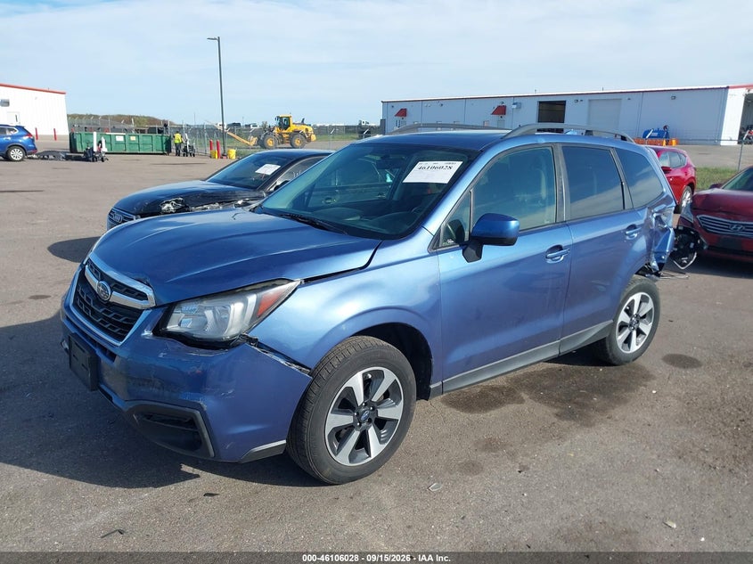 2017 Subaru Forester, Rear, IAAI, VIN JF2SJAEC9HH538905 — photo 2