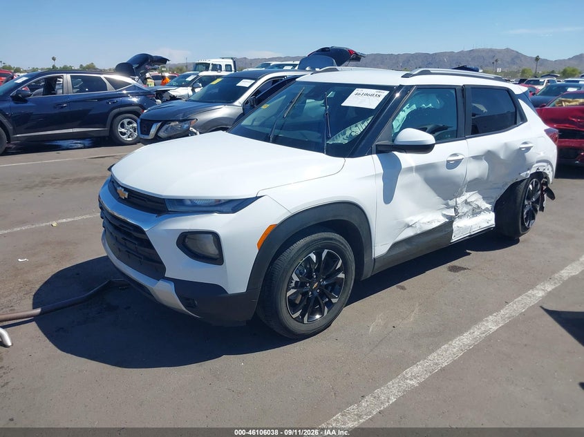 Vin: kl79mpsl2nb067364, lot: 46605696, chevrolet trailblazer fwd lt 20222