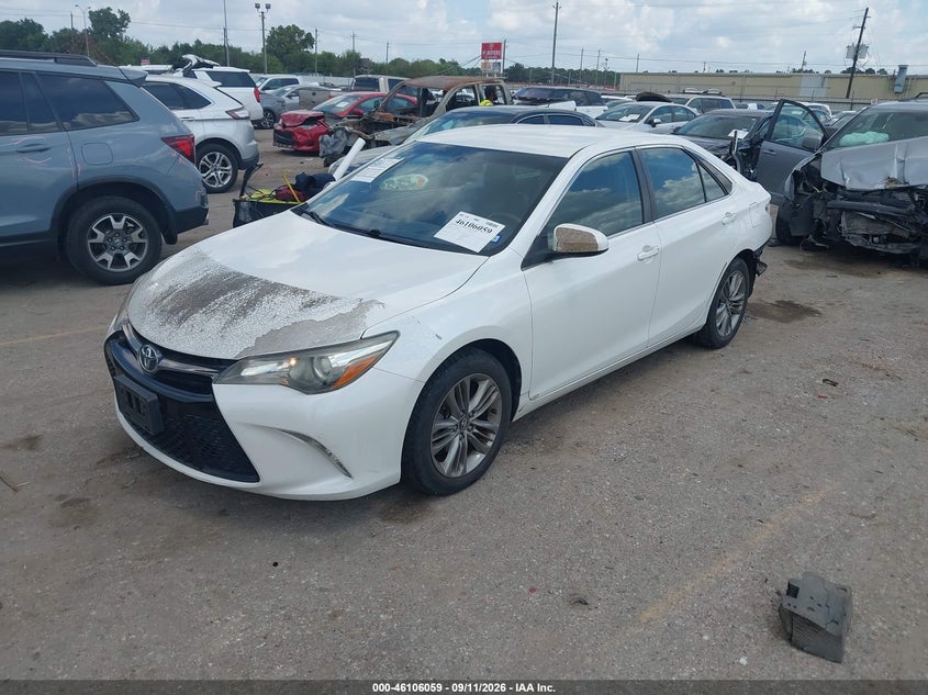 Vin: 4t1bf1fkxhu397786, lot: 46605717, toyota camry se 20172