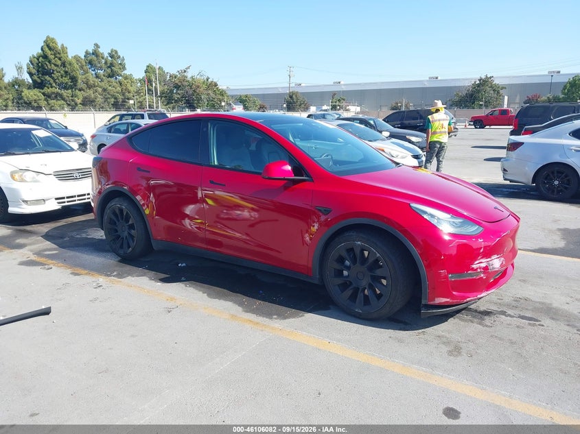 Vin: 5yjygded7mf118247, lot: 46605740, tesla model y standard range rear-wheel drive 2021 img_1