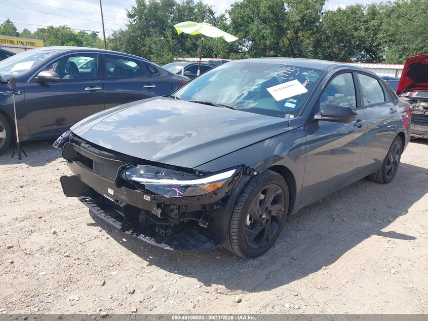 Vin: kmhlm4dg4tu279932, lot: 46605741, hyundai elantra sel sport 20262