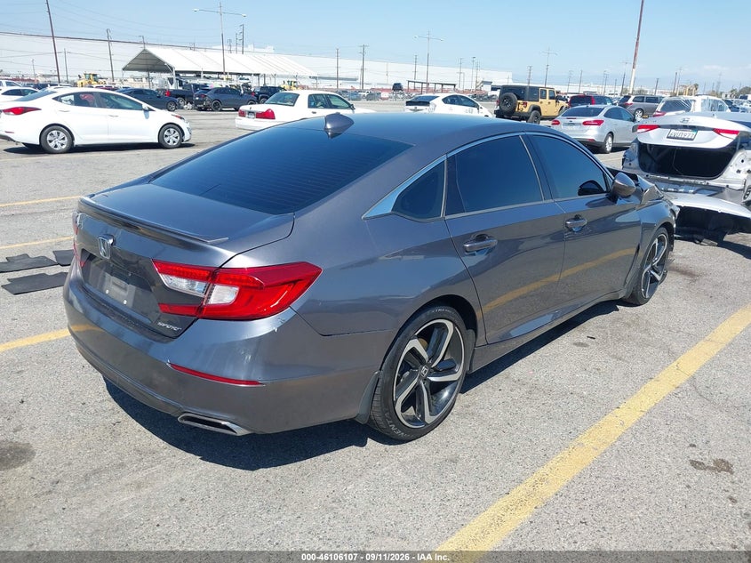 Vin: 1hgcv1f38ja210719, lot: 46605765, honda accord sport 20184