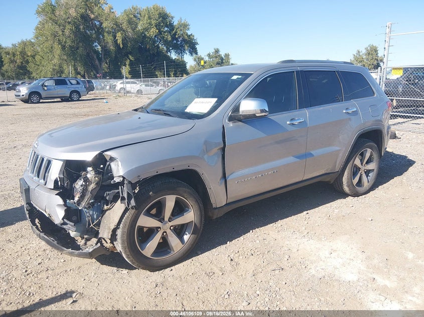 Vin: 1c4rjfbg3fc726976, lot: 46605767, jeep grand cherokee limited 20152