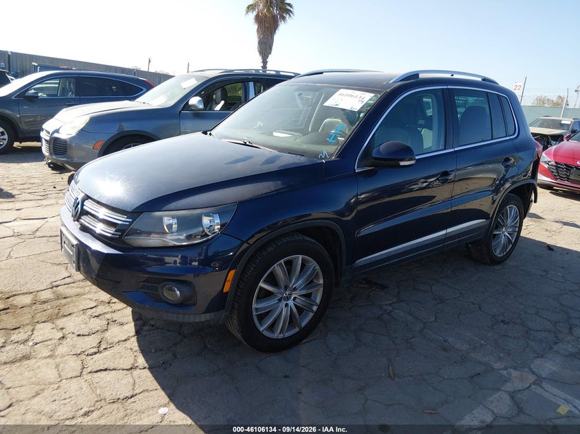 Vin: wvgav7axxcw576346, lot: 46605792, volkswagen tiguan se 20122