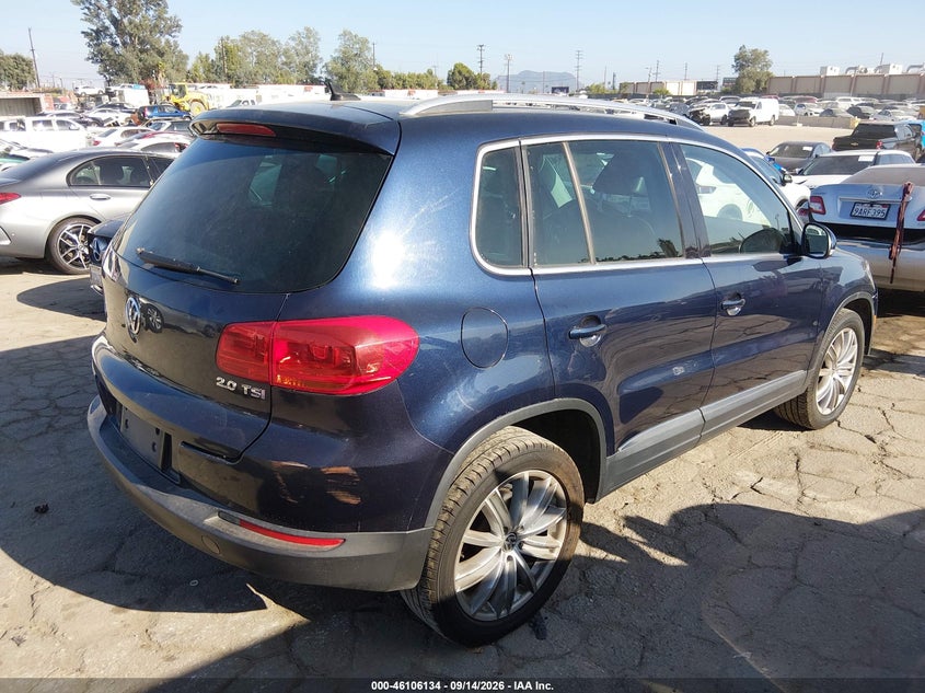 Vin: wvgav7axxcw576346, lot: 46605792, volkswagen tiguan se 20124