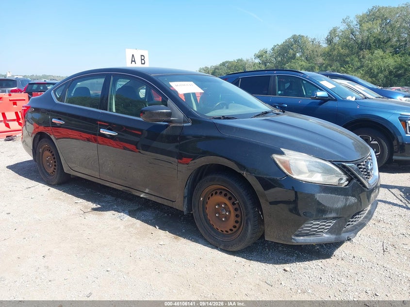 2016 NISSAN SENTRA auction photo 1