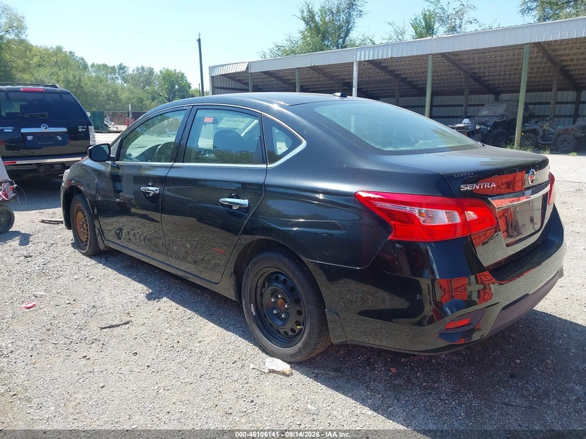 2016 NISSAN SENTRA auction photo 3