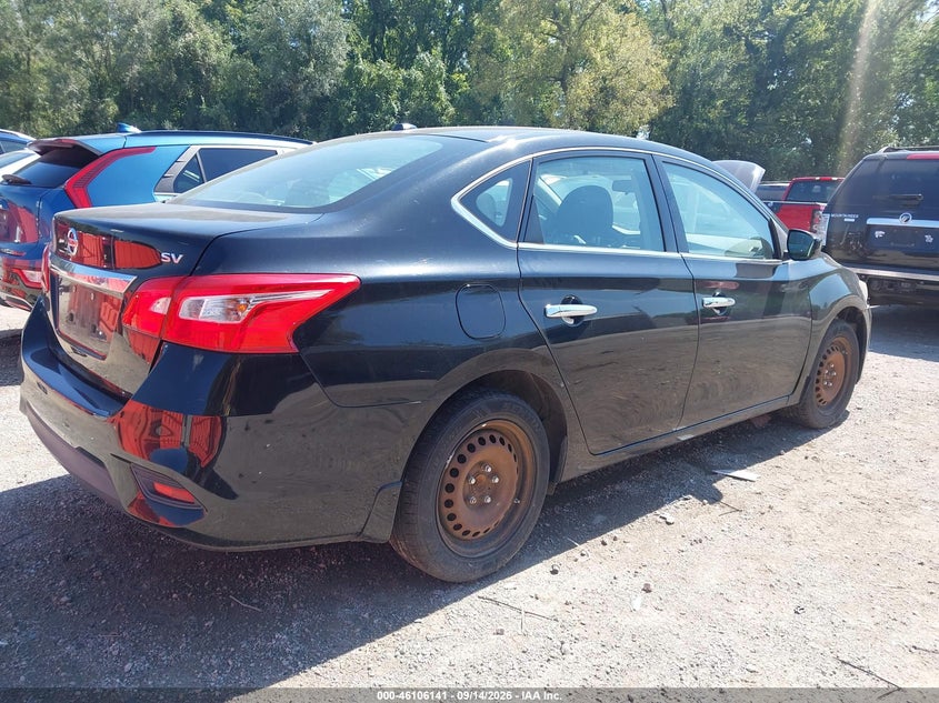 2016 NISSAN SENTRA auction photo 4