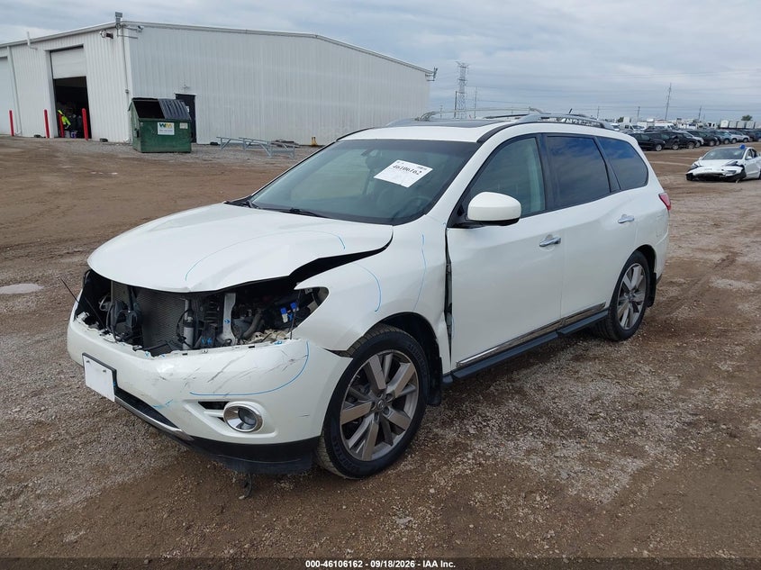 Vin: 5n1ar2mm8fc659420, lot: 46605820, nissan pathfinder platinum/s/sl/sv 20152