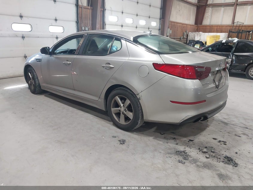 2014 KIA OPTIMA auction photo 3