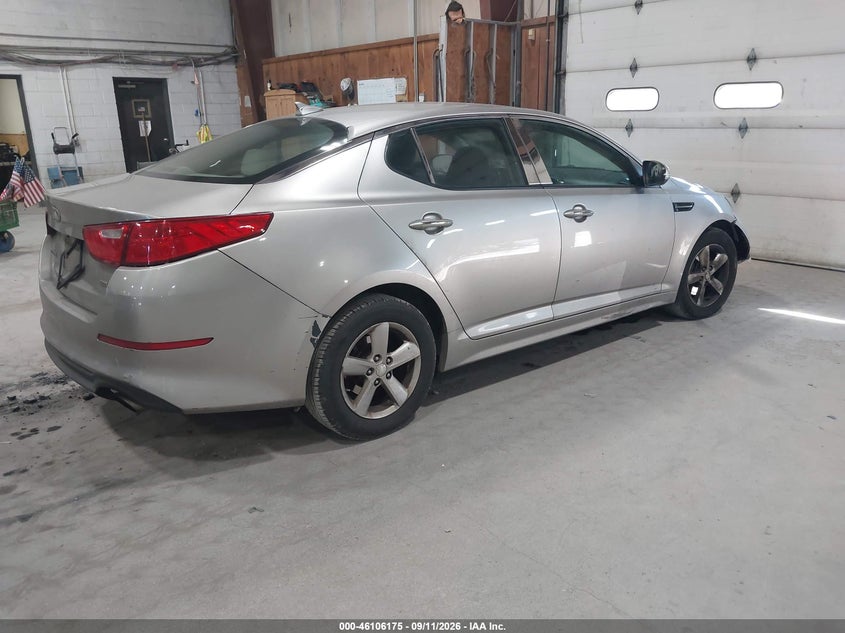 2014 KIA OPTIMA auction photo 4