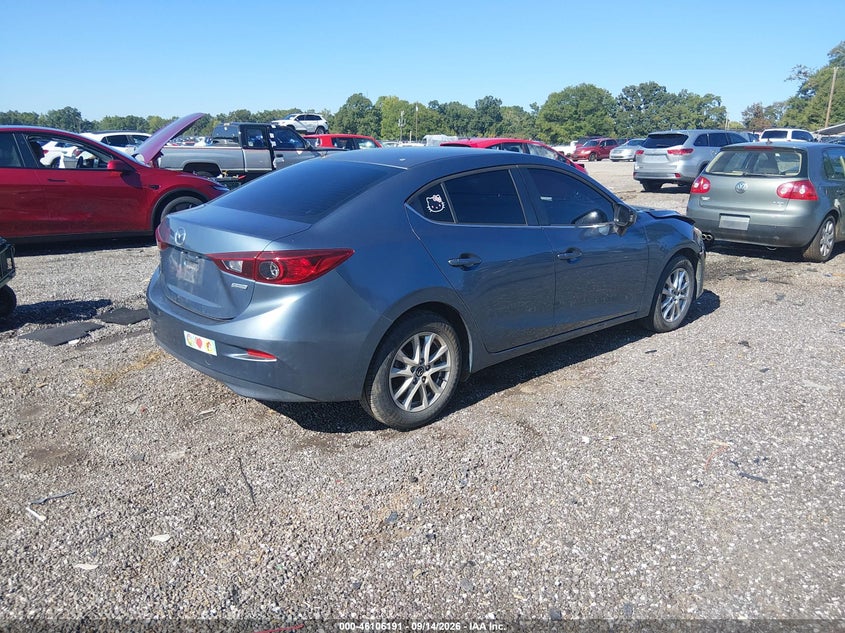 Vin: jm1bm1u75g1335155, lot: 46605849, mazda mazda3 i sport 20164