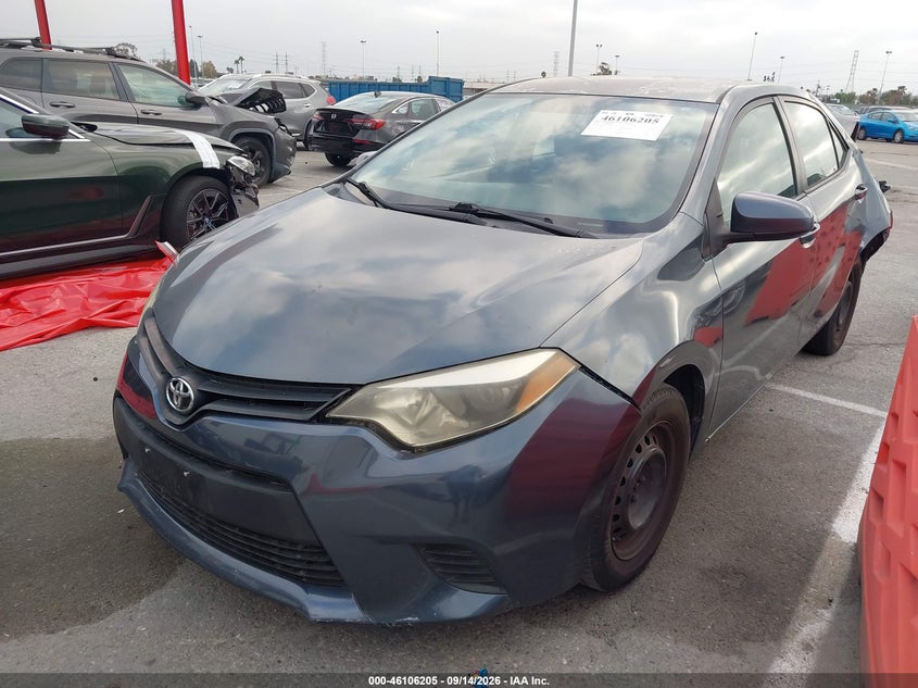 Vin: 5yfburhe1ep108416, lot: 46605863, toyota corolla l 20142