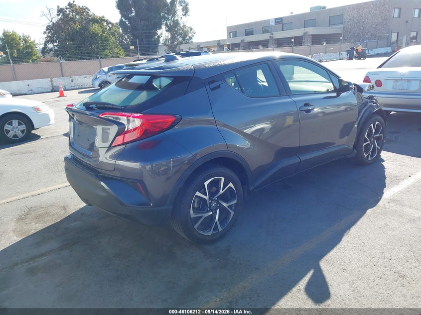 Vin: jtnkhmbx4k1022143, lot: 46605870, toyota c-hr xle 20194