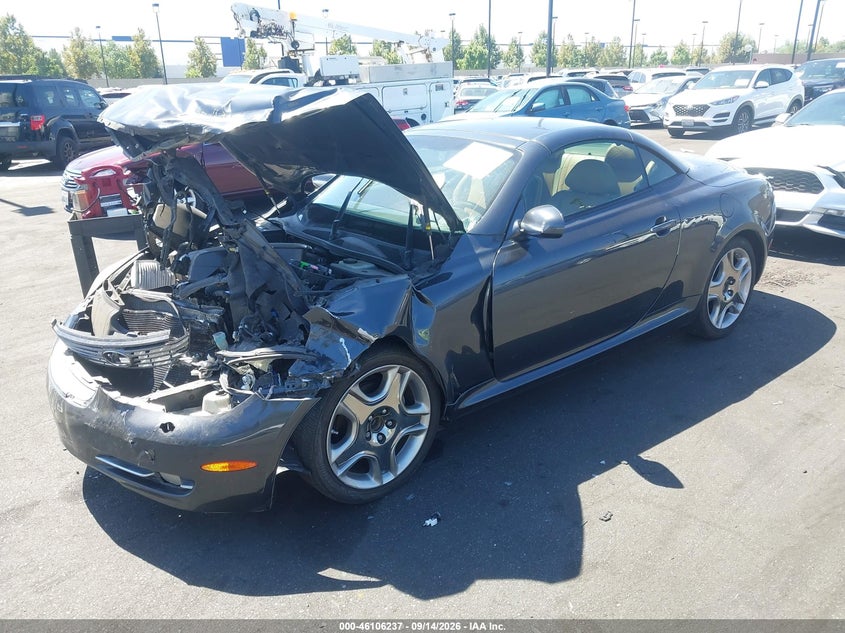 LEXUS SC 430 2008 VIN JTHFN45Y789019412