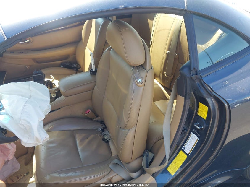 LEXUS SC 430 2008 VIN JTHFN45Y789019412