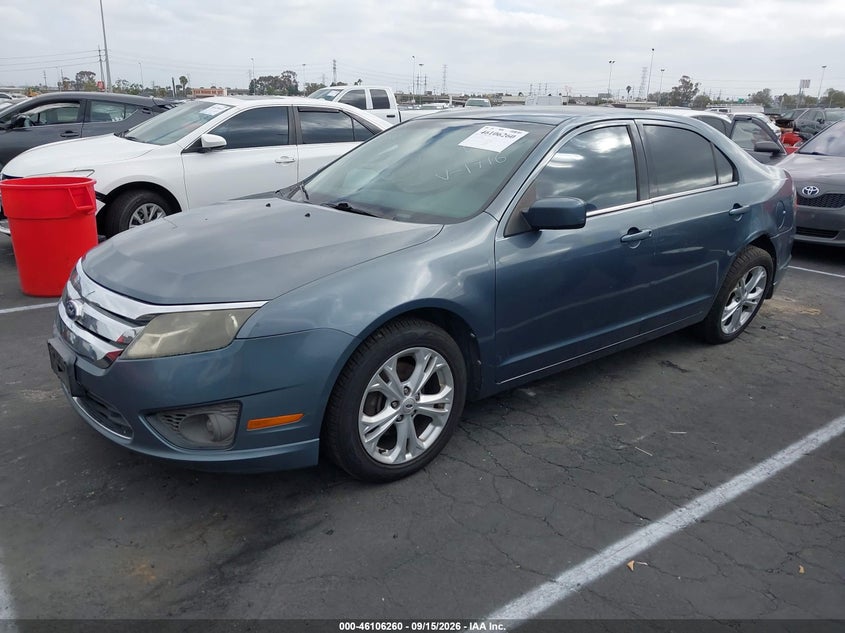 Vin: 3fahp0ha1cr351716, lot: 46605918, ford fusion se 20122