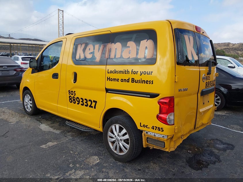 Vin: 3n8cm0jt2ek690543, lot: 46605942, nissan nv200 taxi 20143