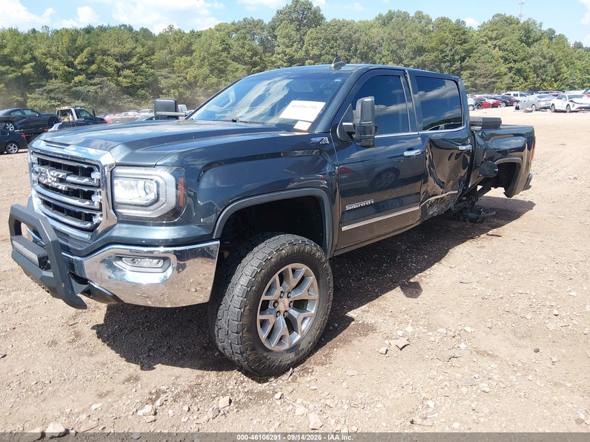 Vin: 3gtu2nec1jg457392, lot: 46605949, gmc sierra 1500 slt 20182
