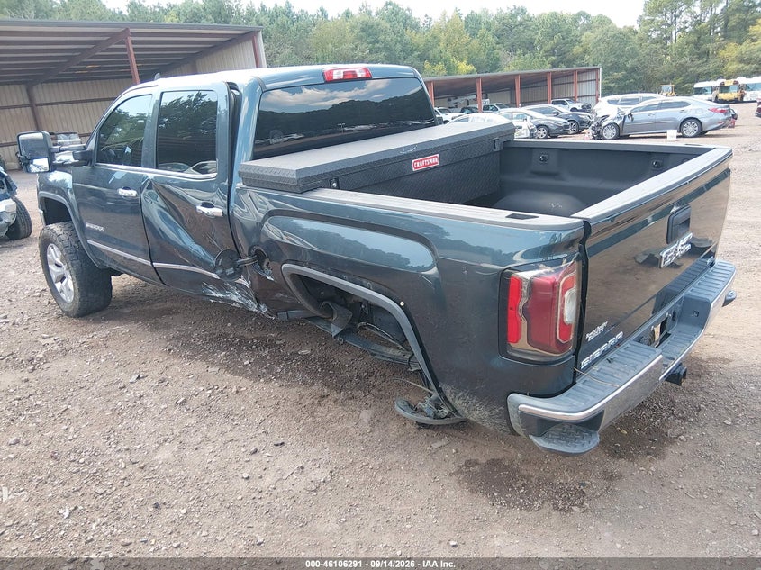 Vin: 3gtu2nec1jg457392, lot: 46605949, gmc sierra 1500 slt 20183