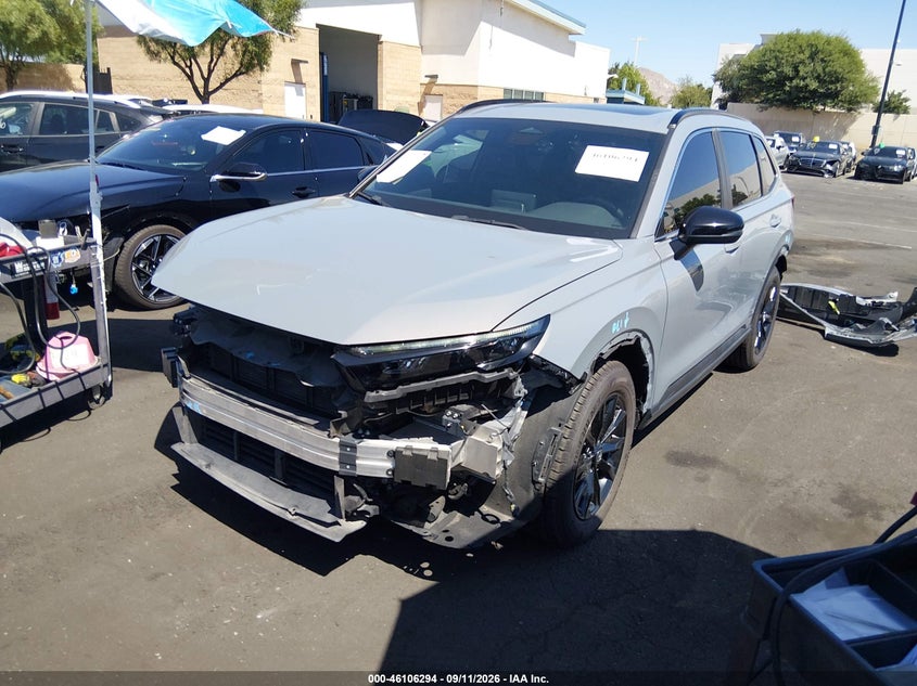 Vin: 7fars5h8xre030022, lot: 46605952, honda cr-v hybrid sport-l 20242
