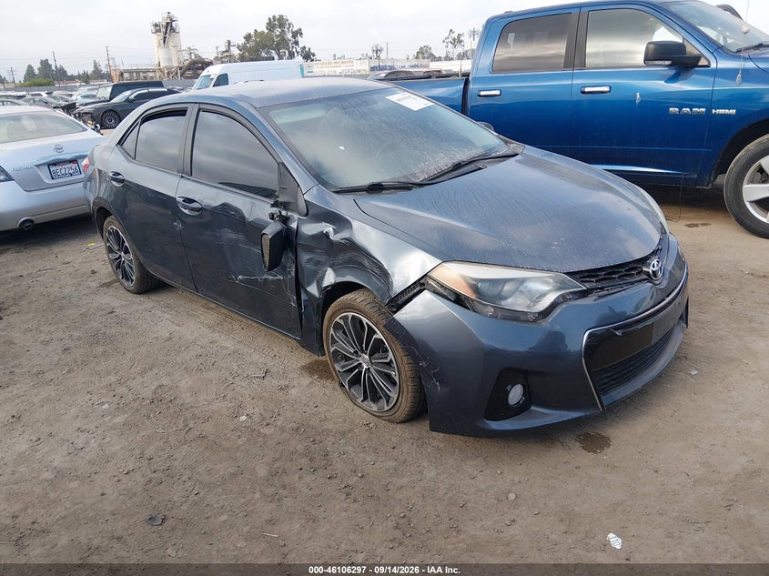 Vin: 2t1burhe8ec097852, lot: 46605954, toyota corolla s plus 2014 img_1
