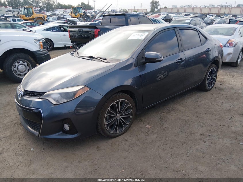 Vin: 2t1burhe8ec097852, lot: 46605954, toyota corolla s plus 20142