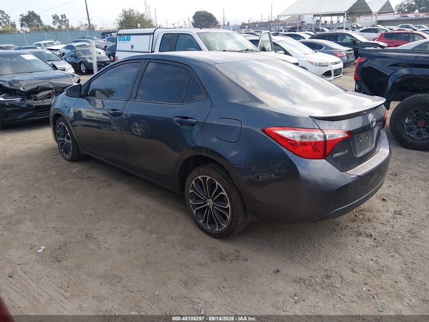 Vin: 2t1burhe8ec097852, lot: 46605954, toyota corolla s plus 20143