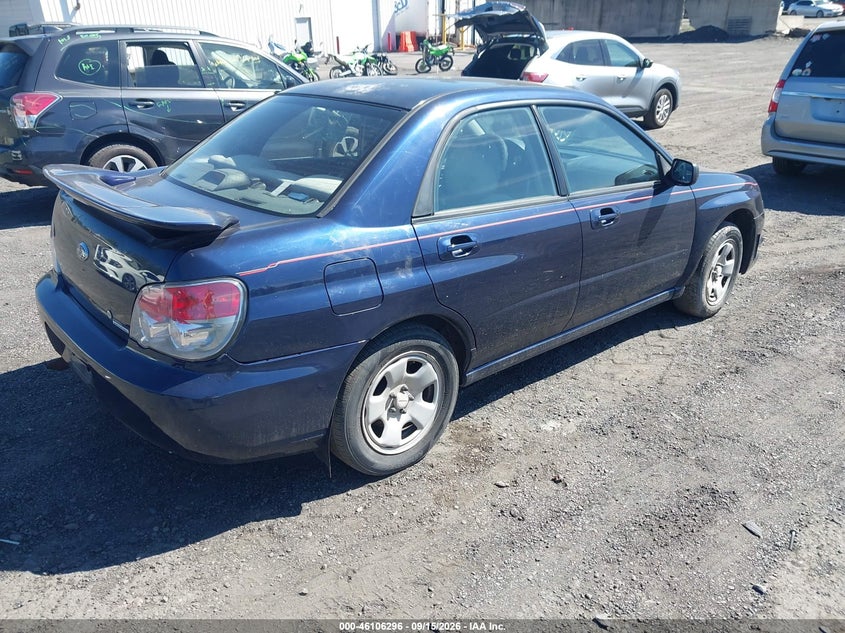 2006 SUBARU IMPREZA auction photo 4