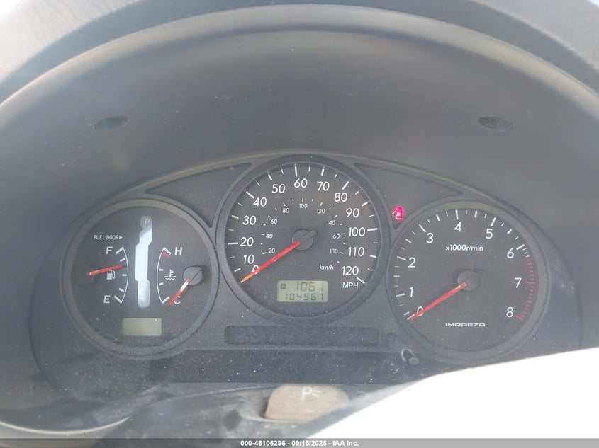 2006 SUBARU IMPREZA auction photo 7