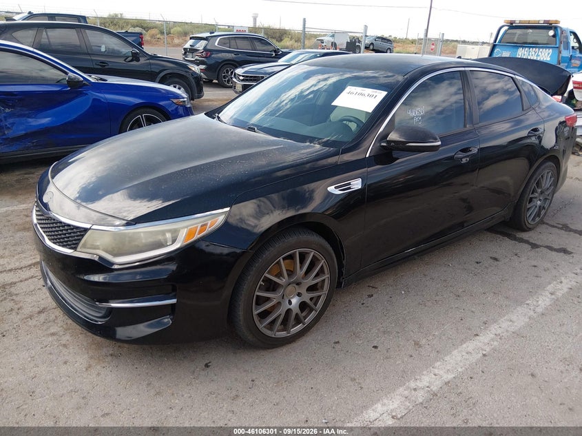 Vin: 5xxgt4l33gg058373, lot: 46605959, kia optima lx 20162