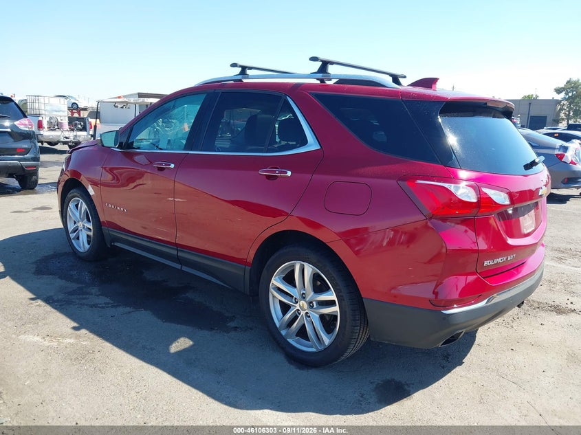 Vin: 2gnaxwex7j6198472, lot: 46605961, chevrolet equinox premier 20183