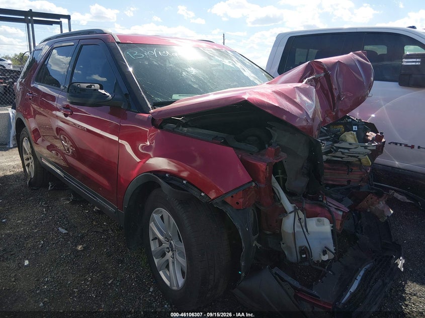 Vin: 1fm5k8d81jga29719, lot: 46605965, ford explorer xlt 20181