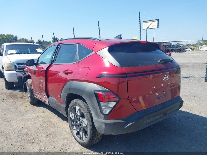 Vin: km8hb3ab7su321894, lot: 46605972, hyundai kona sel 20253