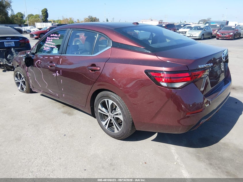 Vin: 3n1ab8cv1py225213, lot: 46605981, nissan sentra sv xtronic cvt 20233