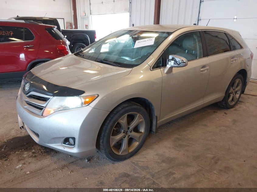 Vin: 4t3zk3bb3du055934, lot: 46605984, toyota venza base v6 20132