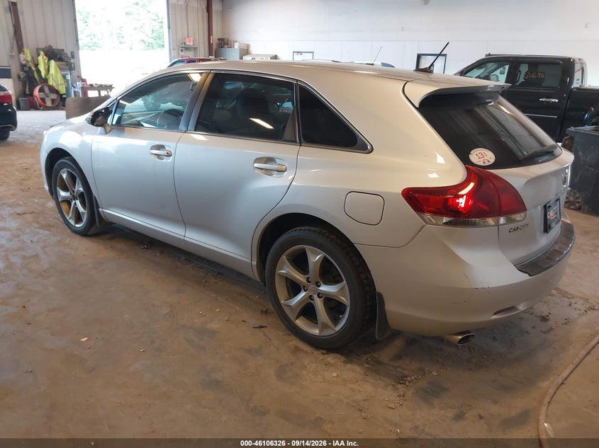 Vin: 4t3zk3bb3du055934, lot: 46605984, toyota venza base v6 20133