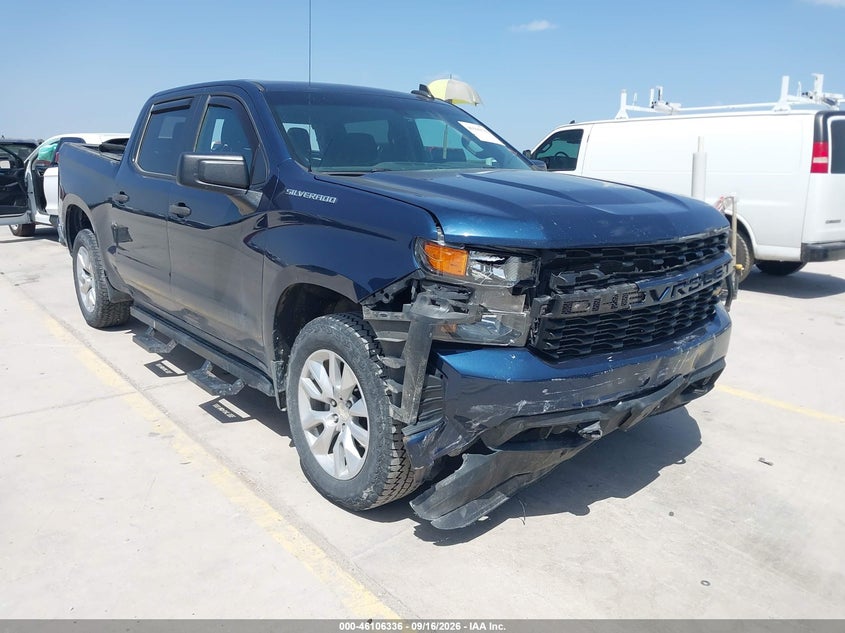 Vin: 3gcpwbef2lg177154, lot: 46605994, chevrolet silverado 1500 2wd  short bed custom 2020 img_1