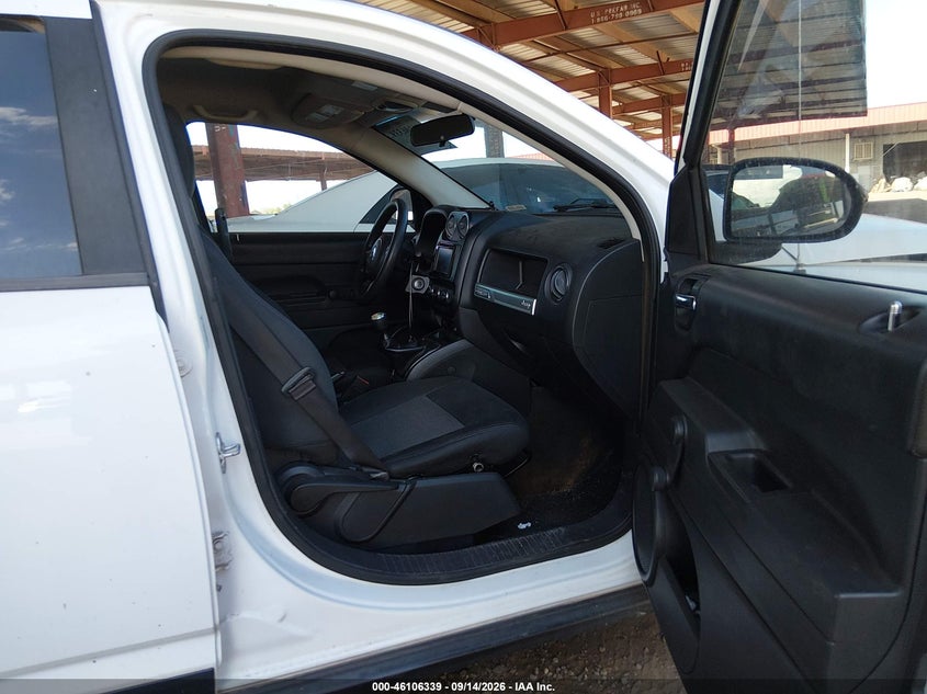 JEEP COMPASS 2014 VIN 1C4NJCBA9ED552851