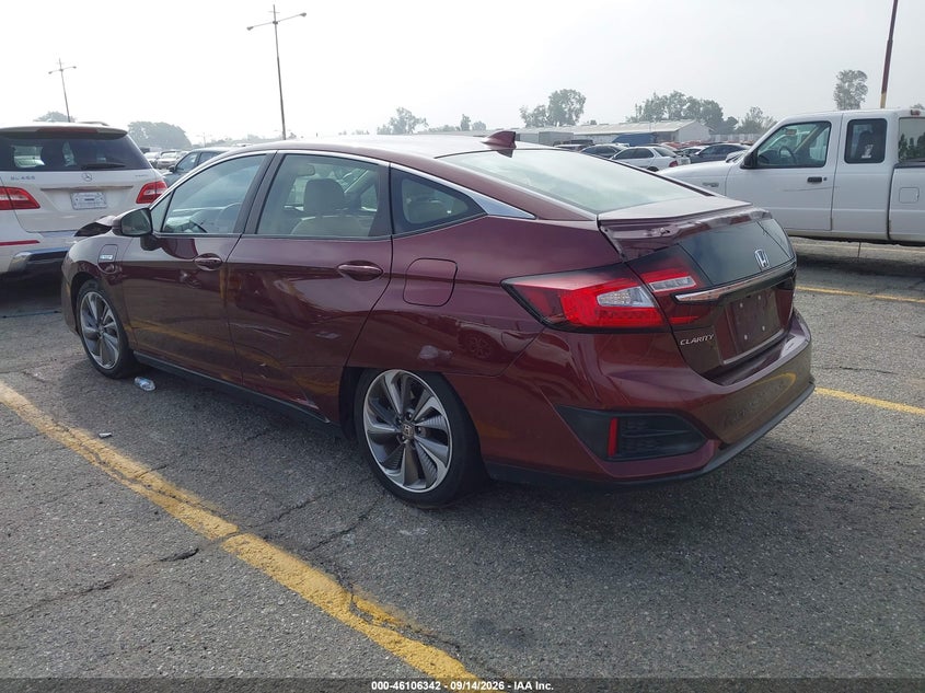 Vin: jhmzc5f36kc006026, lot: 46606000, honda clarity plug-in hybrid touring 20193