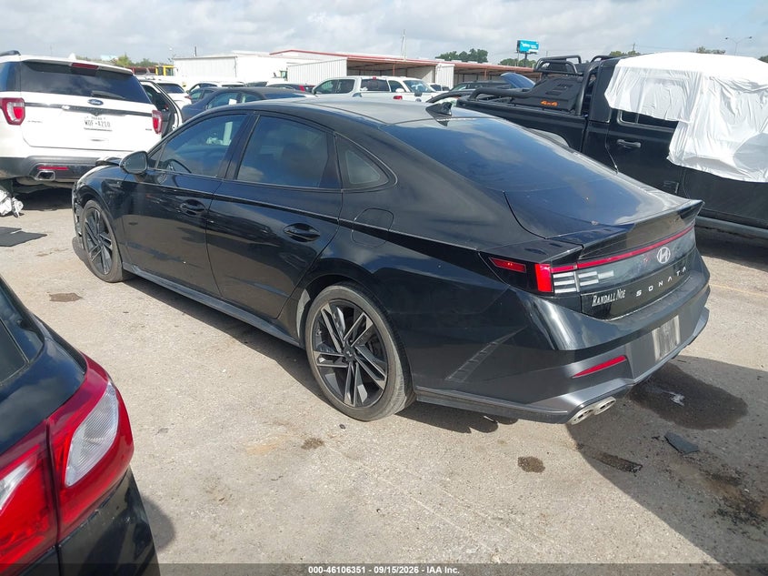 Vin: kmhl54jc0ra378790, lot: 46606009, hyundai sonata n line 20243