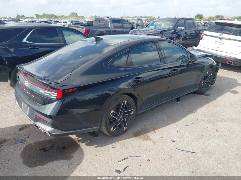 Vin: kmhl54jc0ra378790, lot: 46606009, hyundai sonata n line 20244