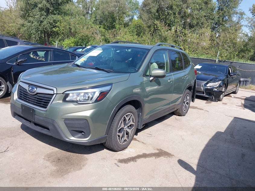 Vin: jf2skagcxkh427720, lot: 46606011, subaru forester premium 20192