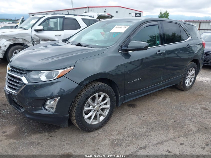 2020 Chevrolet Equinox Awd Lt 1.5L Turbo, Right Side, IAAI, VIN 3GNAXUEV1LS610389 — photo 2