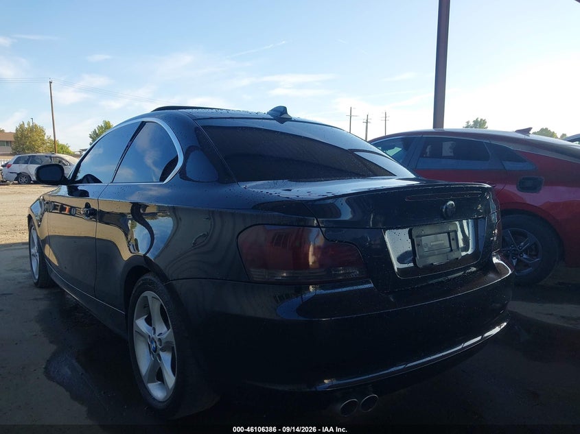 Vin: wbaup9c52bvl90689, lot: 46606044, bmw 128i 20113
