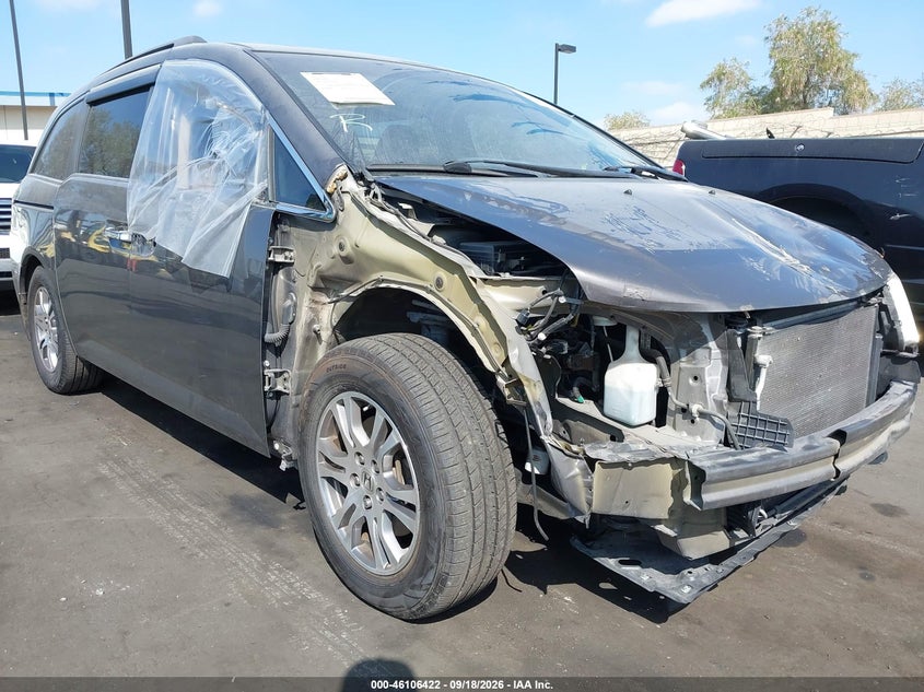 Vin: 5fnrl5h61bb083527, lot: 46606080, honda odyssey ex-l 2011 img_1