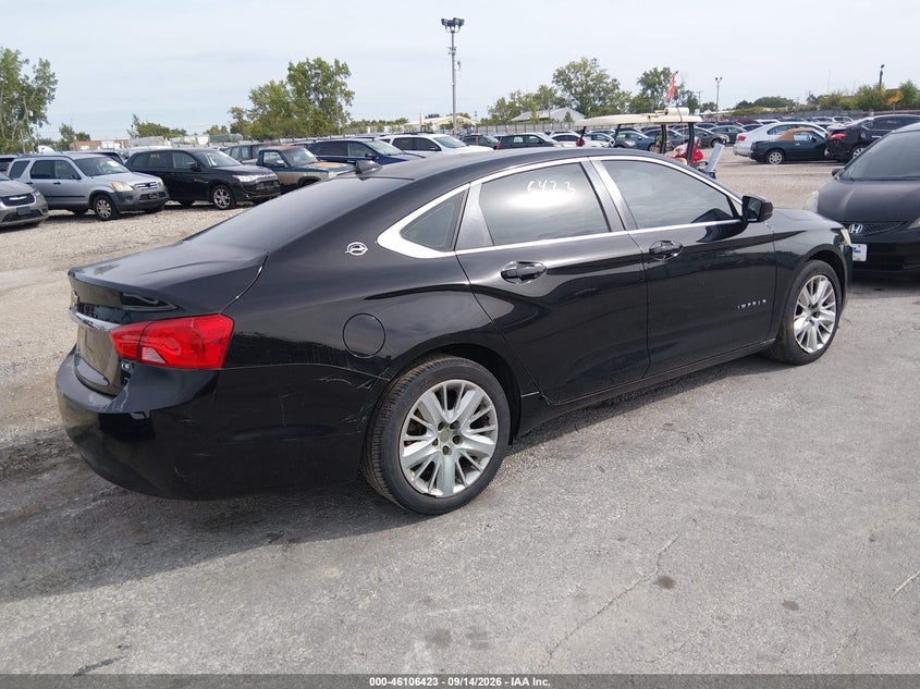 Vin: 1g11x5sl9eu163128, lot: 46606081, chevrolet impala 1fl 20144
