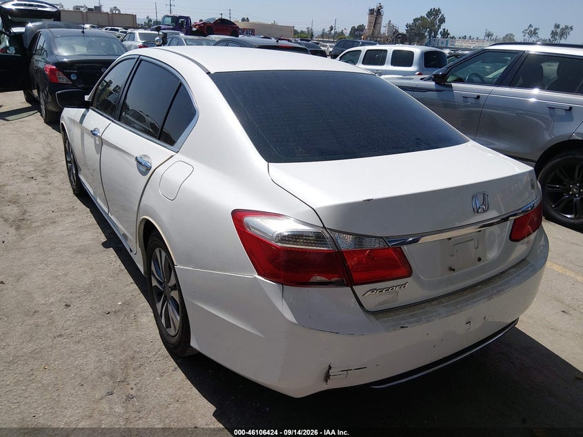 Vin: 1hgcr2f37da106995, lot: 46606082, honda accord lx 20133
