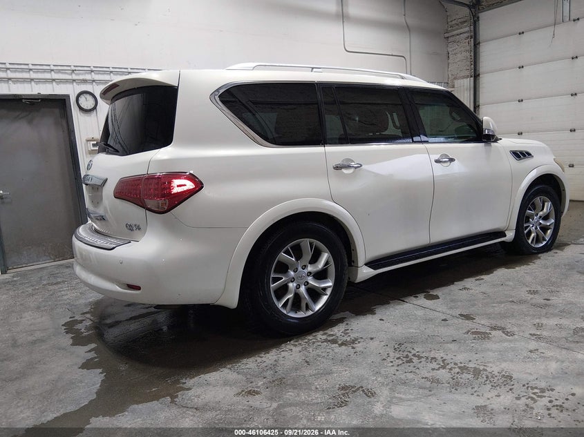 Vin: jn8az2nf6c9519142, lot: 46606083, infiniti qx56 20124